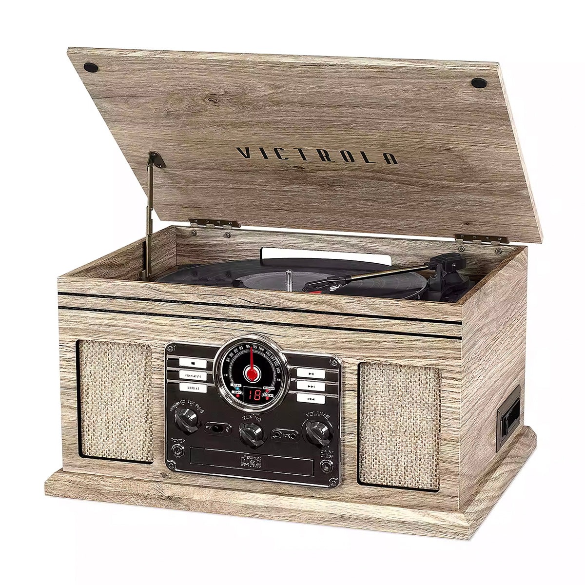 Victrola Quincy VTA-200B-FOT — Farmhouse Oatmeal